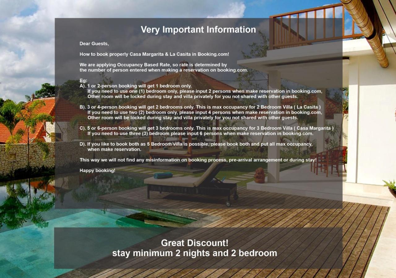 Villa Casa Margarita Bali Canggu Exterior foto